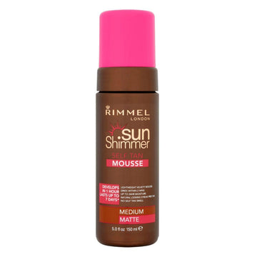 London Sun Shimmer Self Tan Mousse Medium Matte 150Ml